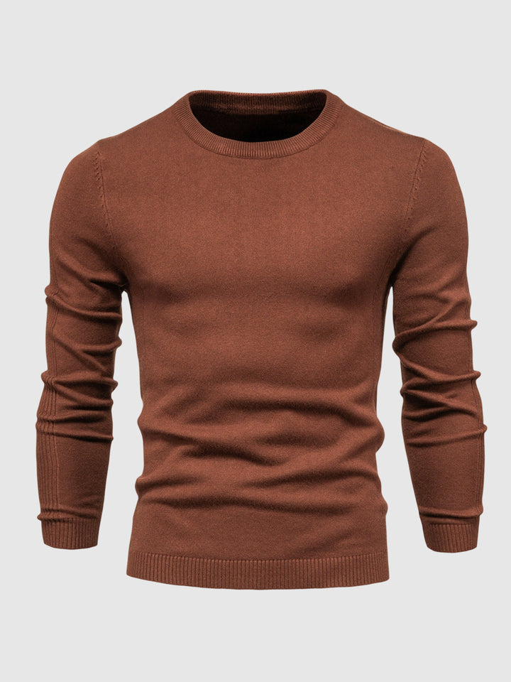 Men's casual crew neck slim fit sweater
