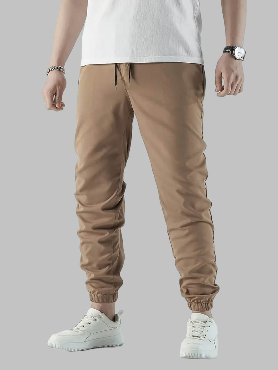 Men's Classic Elastic Waist Leggings Casual Pants