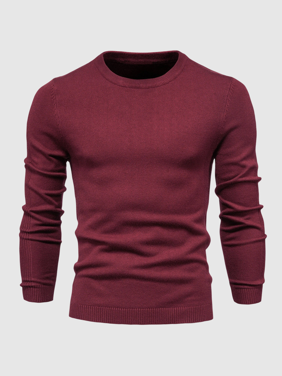 Men's casual crew neck slim fit sweater