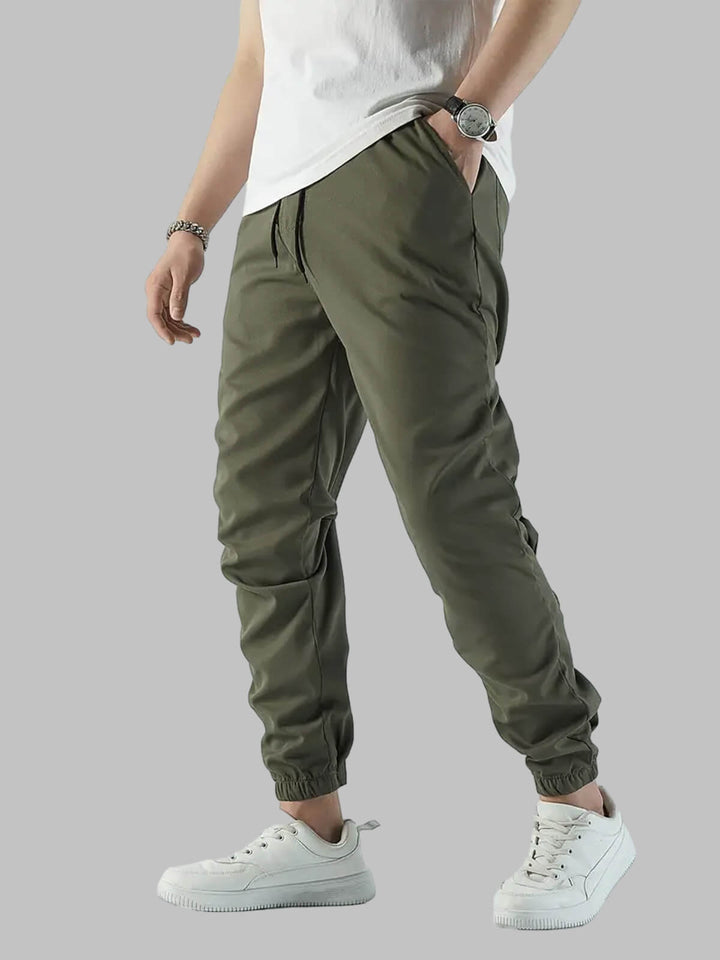 Men's Classic Elastic Waist Leggings Casual Pants