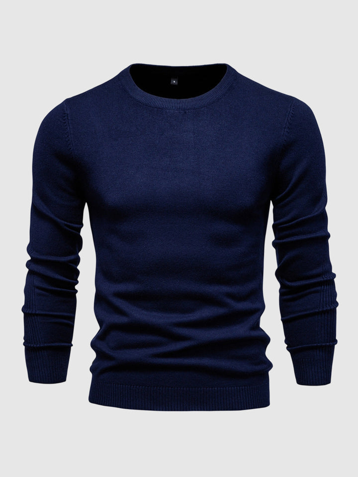 Men's casual crew neck slim fit sweater