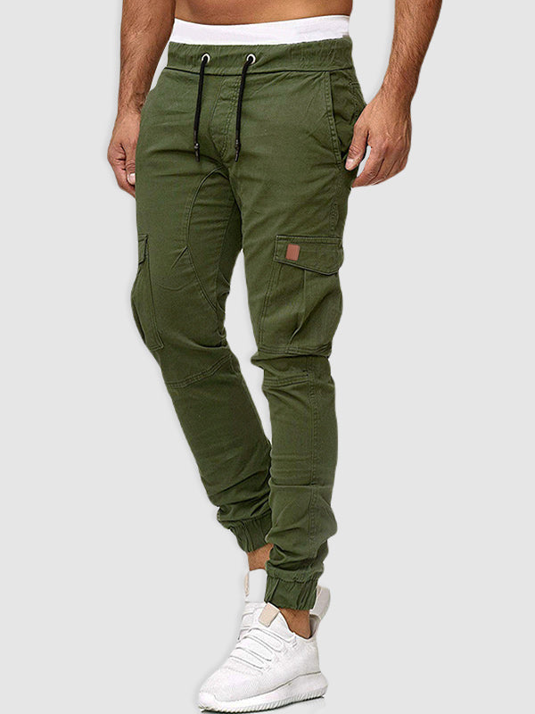 Men's Drawstring Lounge Pants  Green