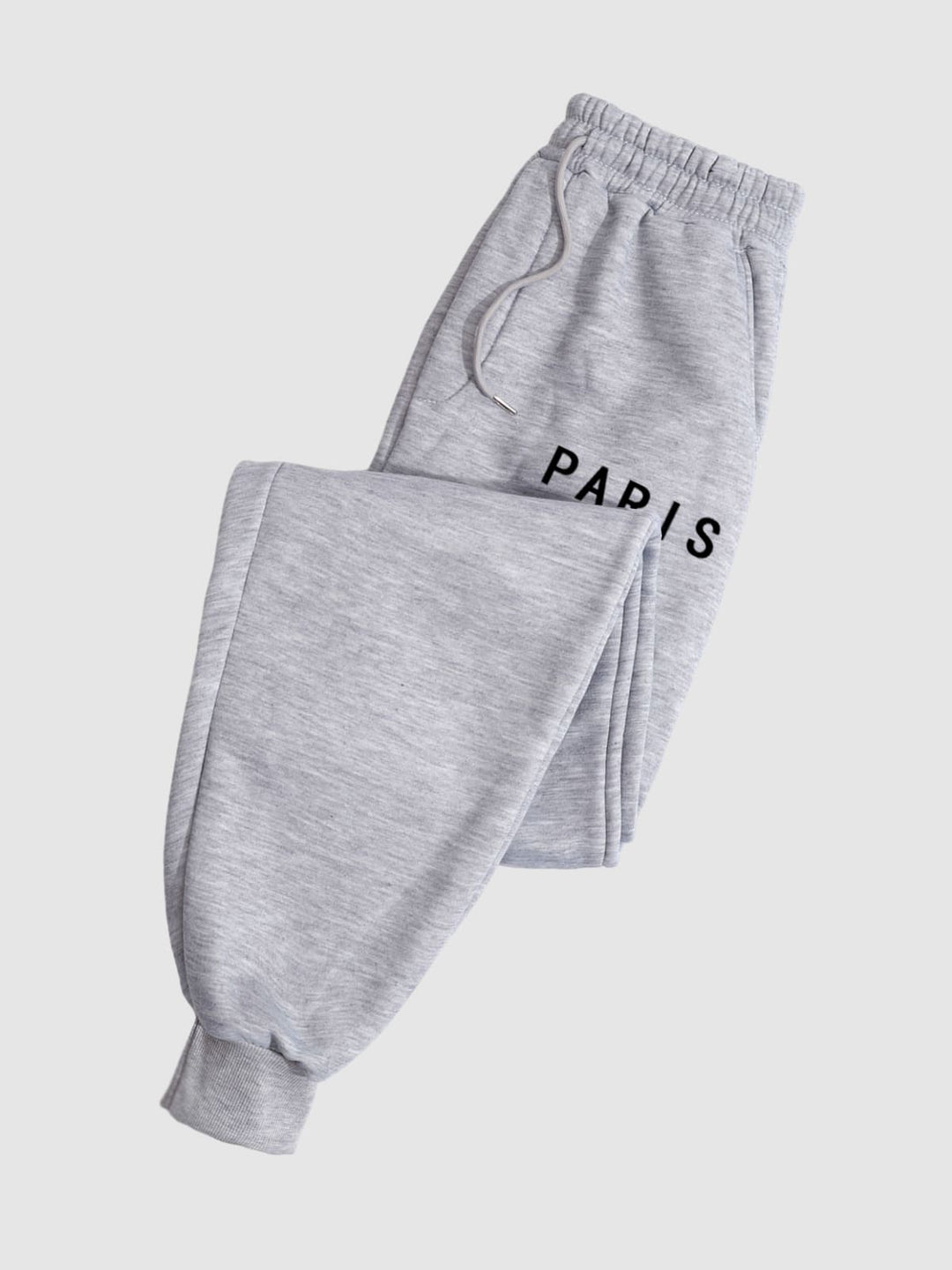 Men's "PARIS" letter print casual sweatpants