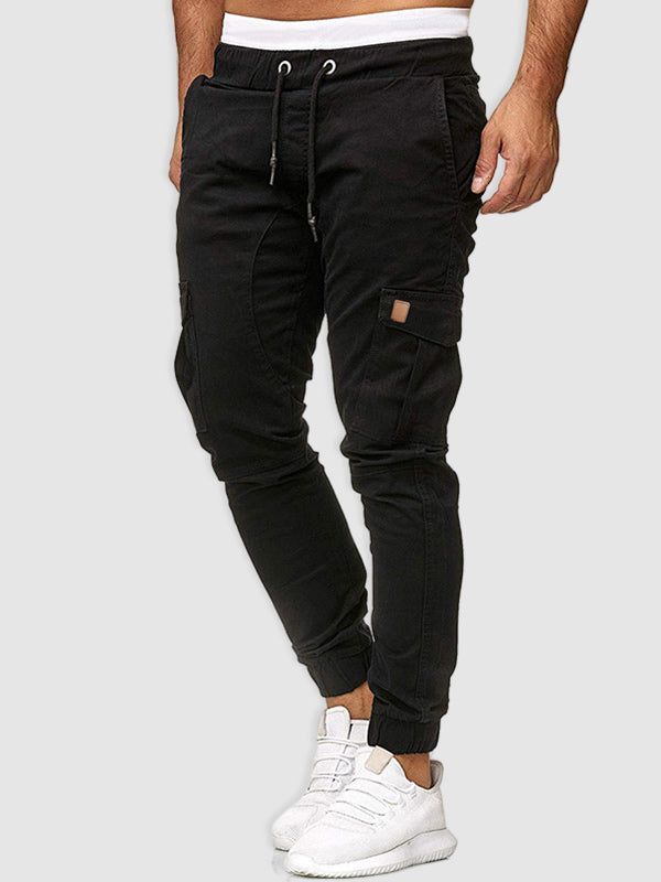 Men's Drawstring Lounge Pants Black