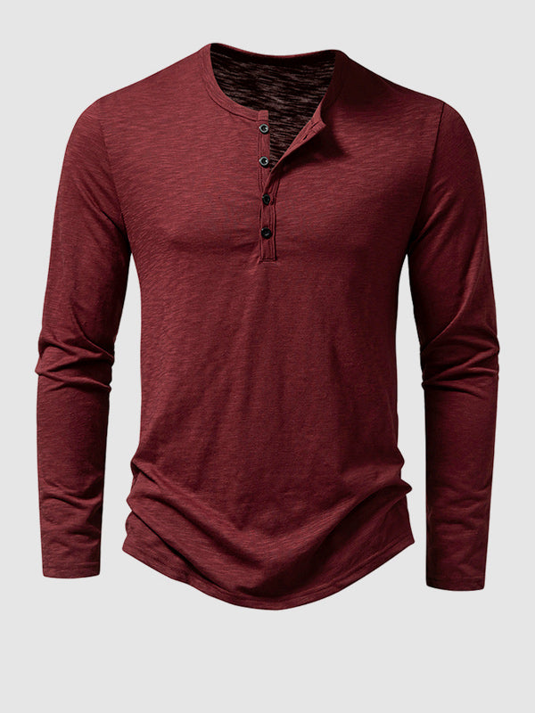 Men's Bamboo Cotton Textured Casual T-Shirt