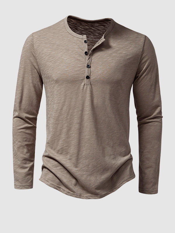 Men's Bamboo Cotton Textured Casual T-Shirt