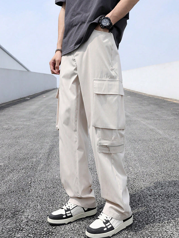 Multi Pockets  cargo long pants