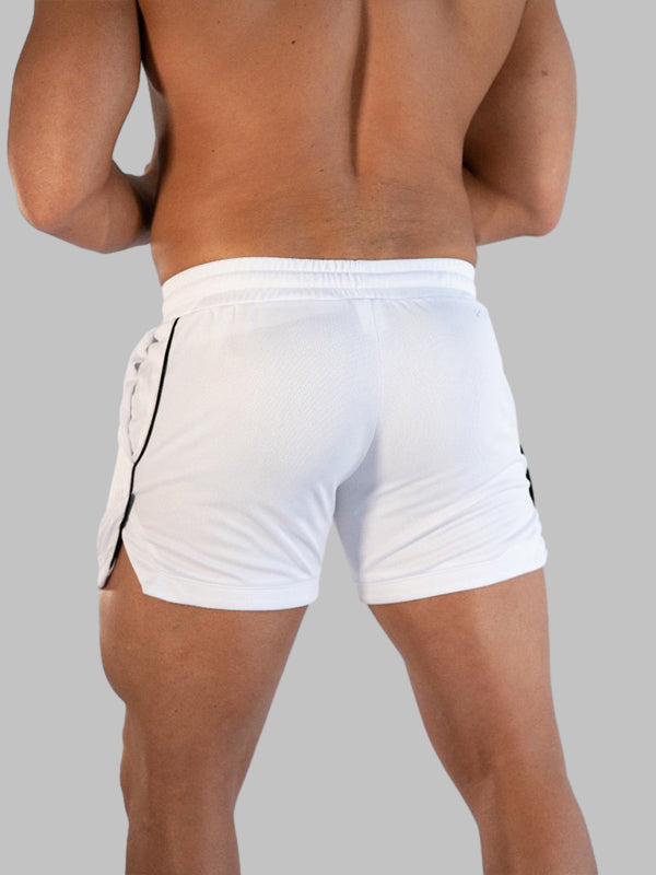 Men's breathable mesh quick-drying fitness shorts