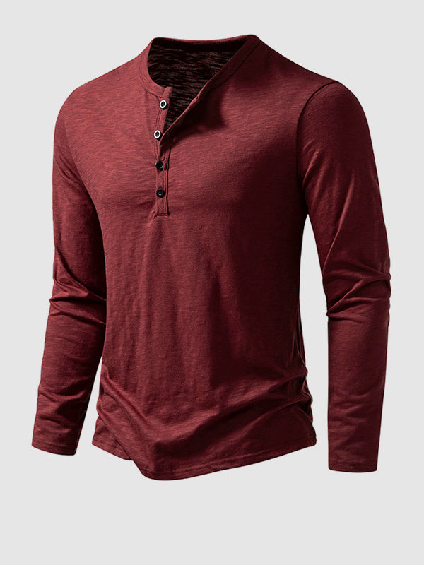 Men's Bamboo Cotton Textured Casual T-Shirt