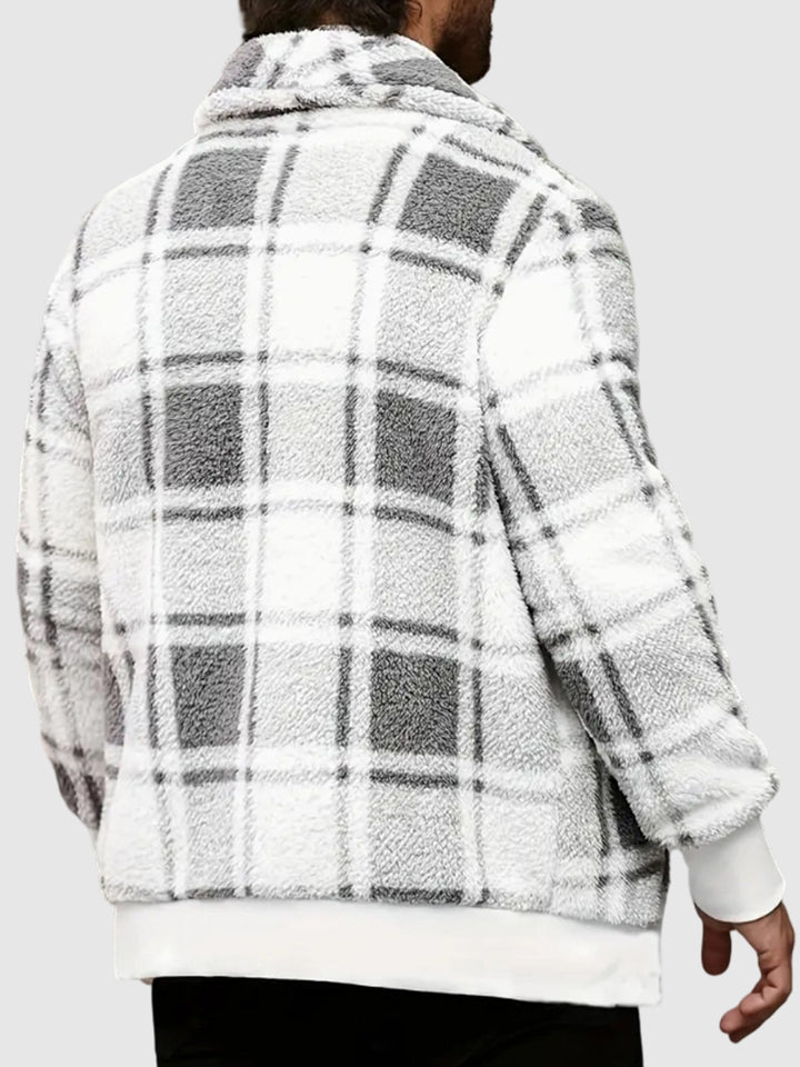 Men's Plaid Casual Jacket
