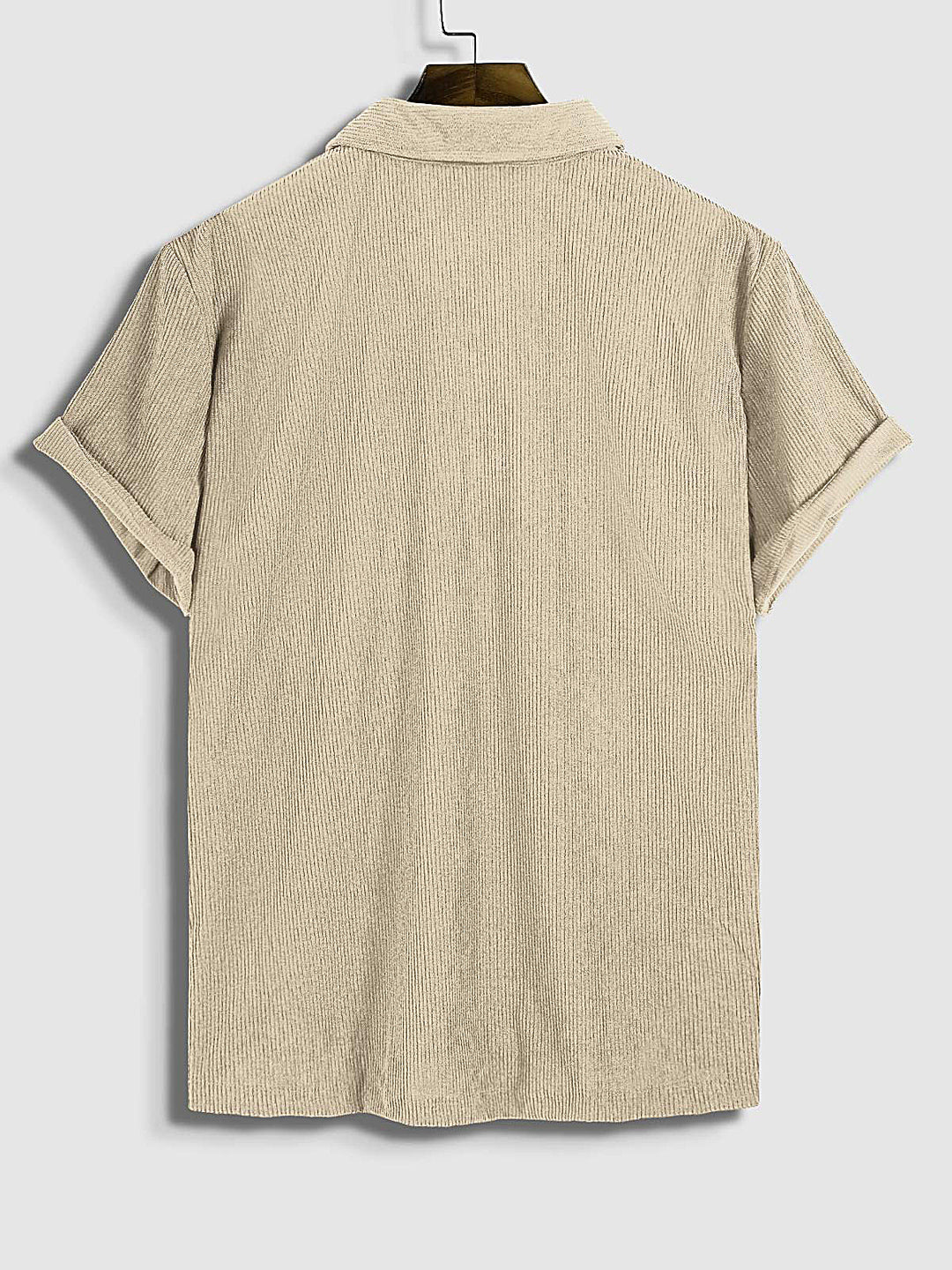 Men's Corduroy Short Sleeve Shirt