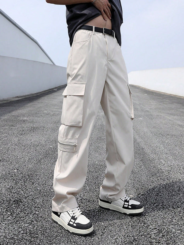 Multi Pockets  cargo long pants