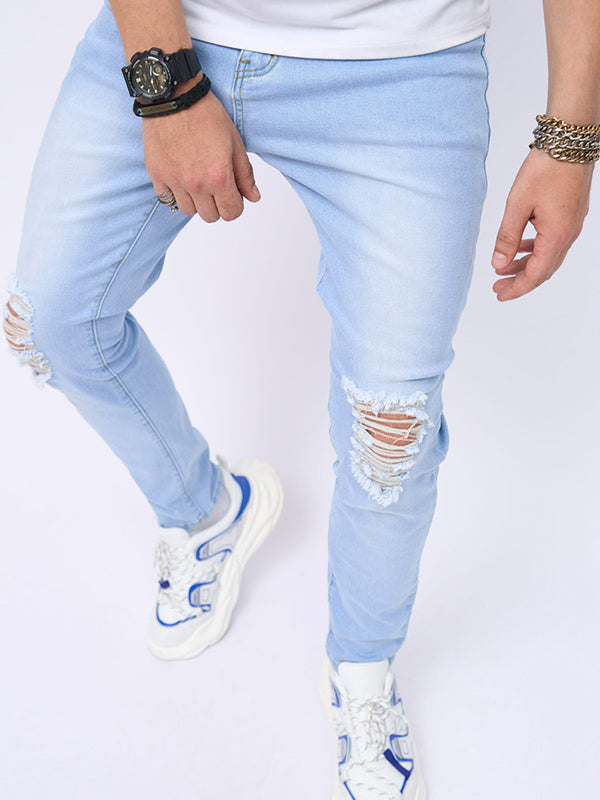 Ripped jeans blue