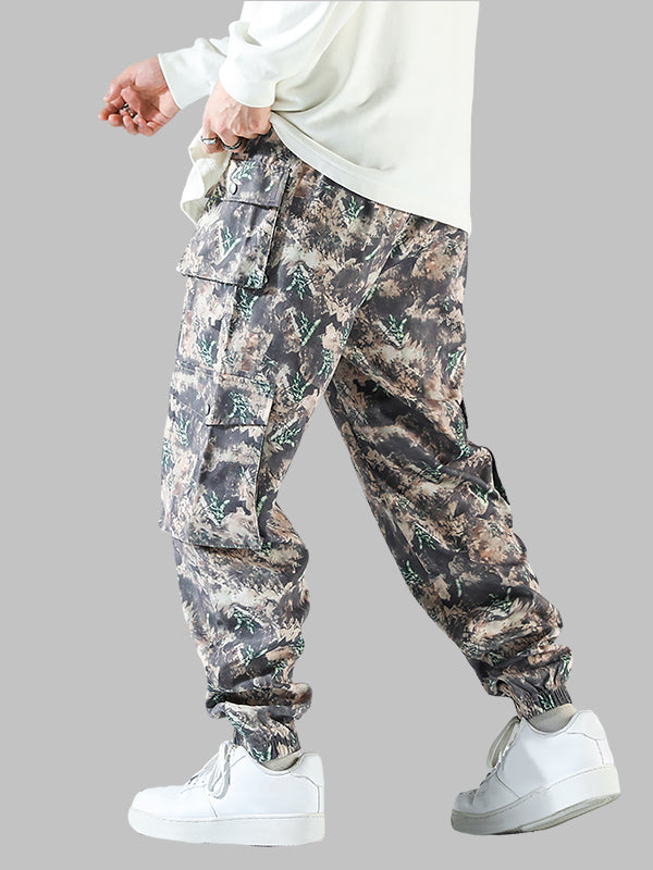 Men's Camouflage Casual Pocket Cargo Pants