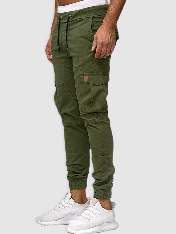 Men's Drawstring Lounge Pants  Green