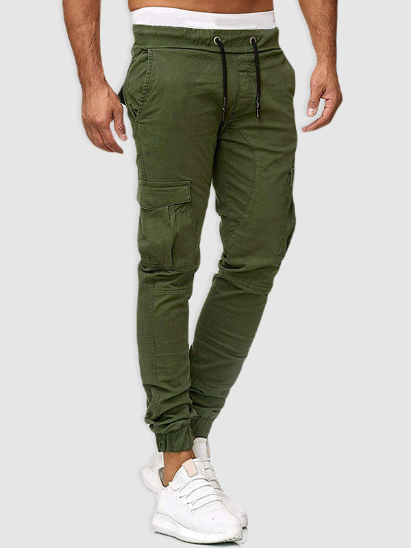 Men's Drawstring Lounge Pants  Green