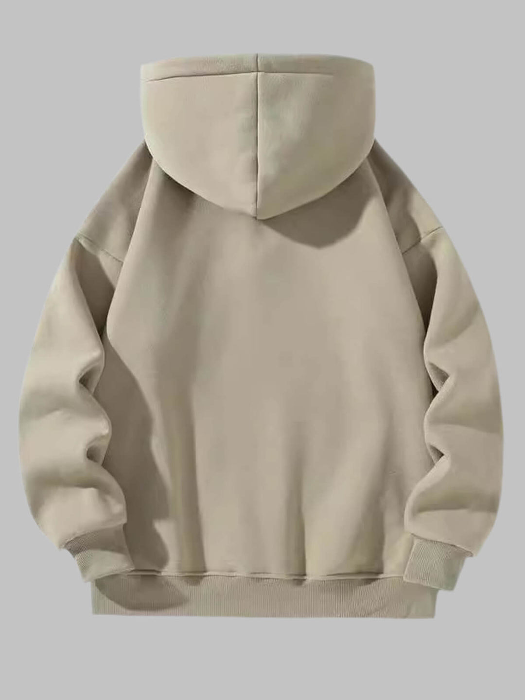 Men's Casual Zipper Hoodie Loose Sports Sweatshirt