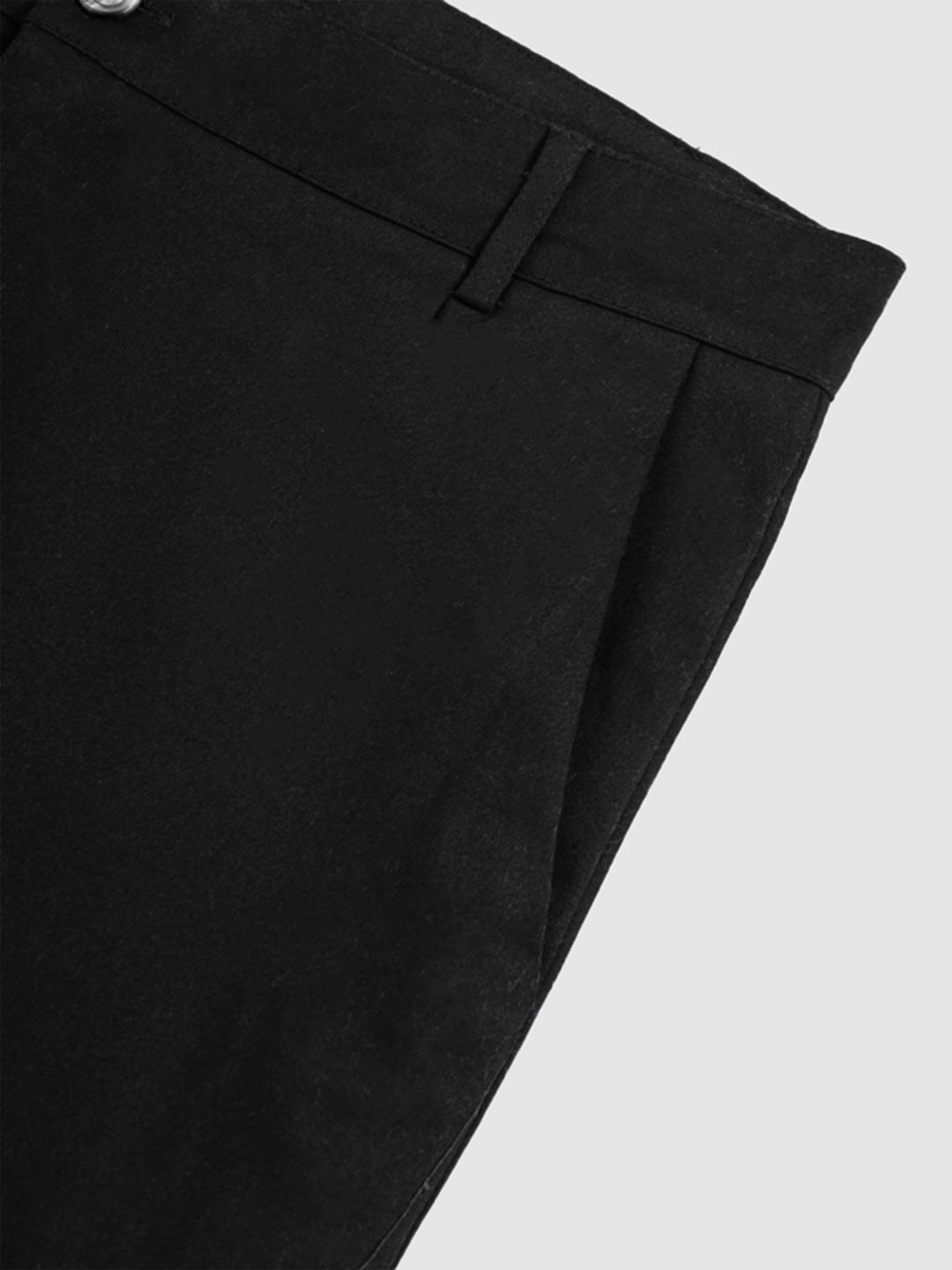 Men's solid color basic business casual pants