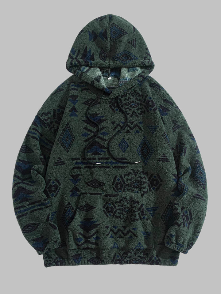 Men's Aztec Fleece Hoodie