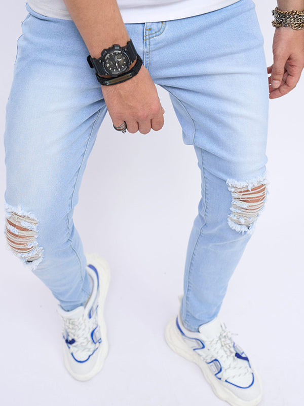 Ripped jeans blue