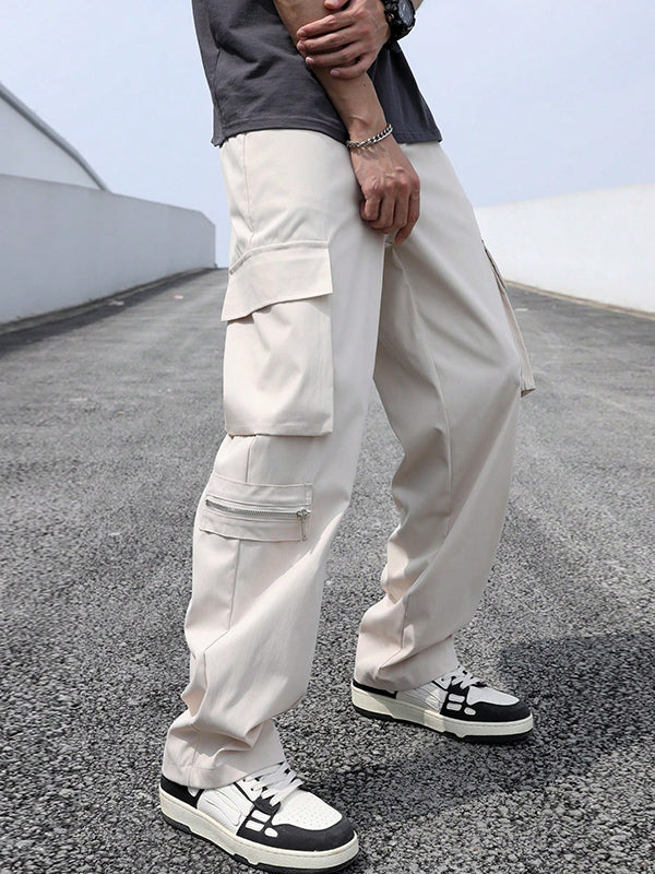 Multi Pockets  cargo long pants