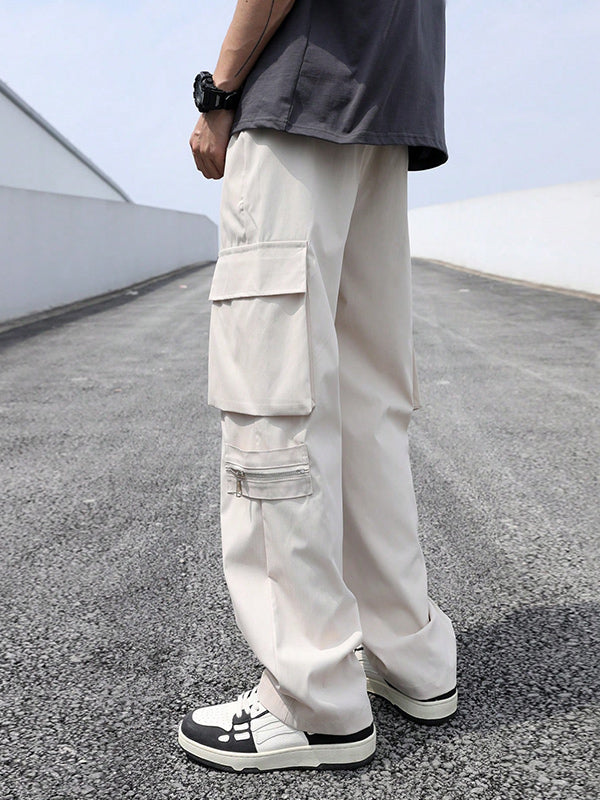 Multi Pockets  cargo long pants