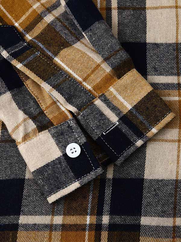 Men's Classic Plaid Hooded Thin Jacket