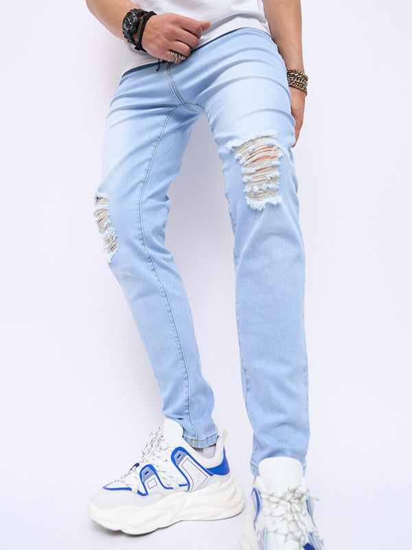 Ripped jeans blue