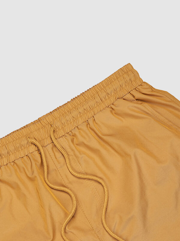 Men's Solid Color Casual Quick-Drying Beach Shorts