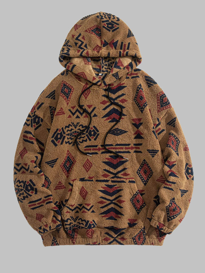 Men's Aztec Fleece Hoodie