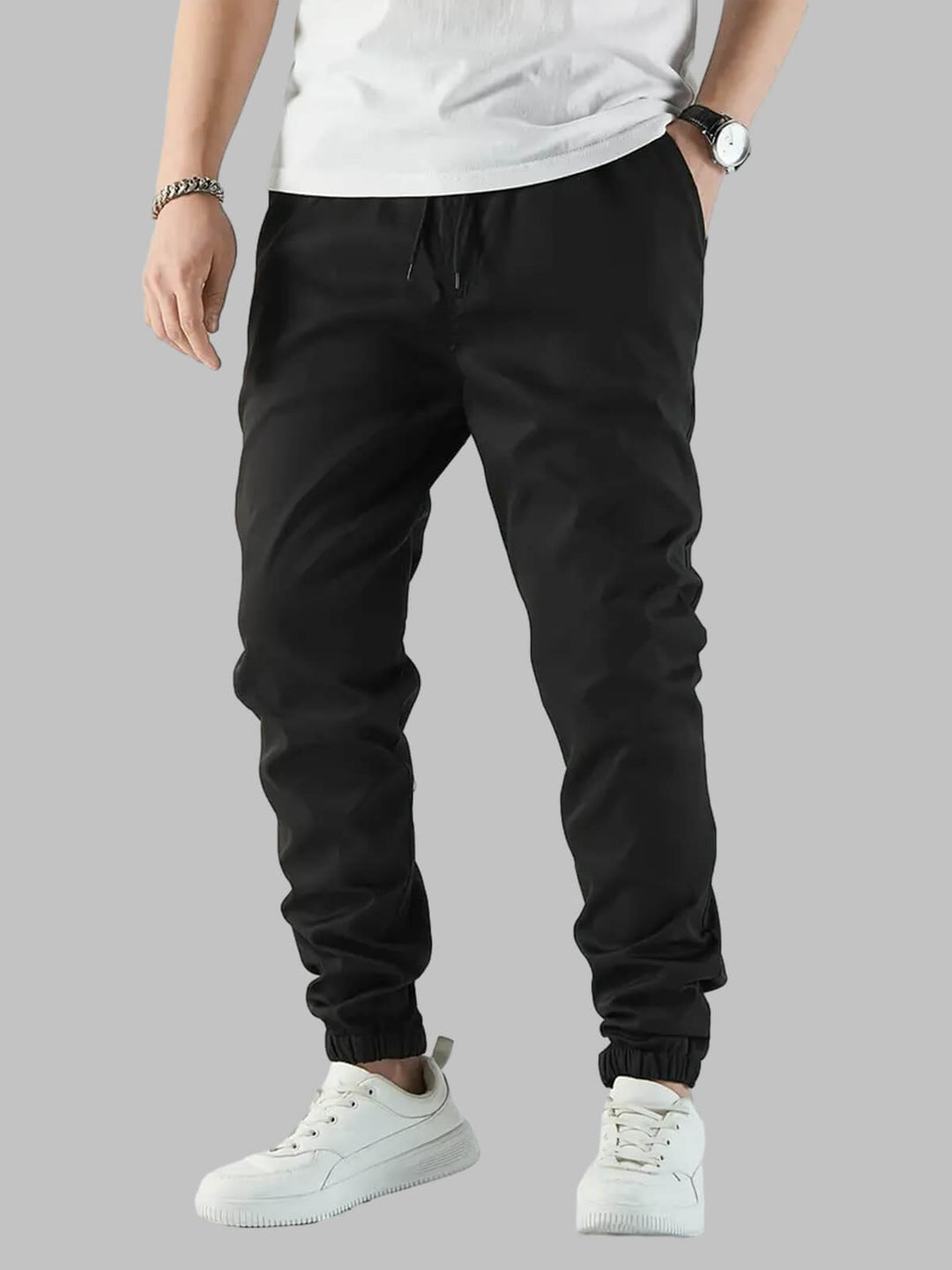 Men's Classic Elastic Waist Leggings Casual Pants