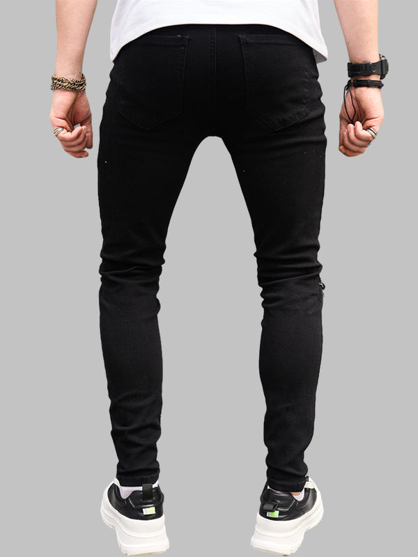 Men's ripped contrast denim  Jeans