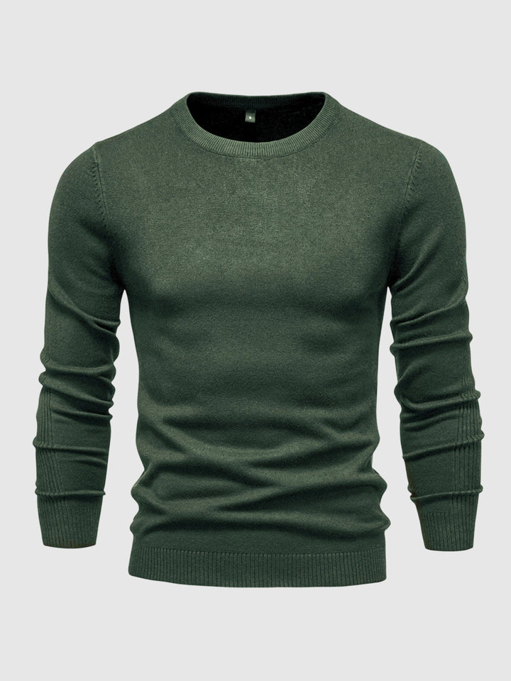Men's casual crew neck slim fit sweater