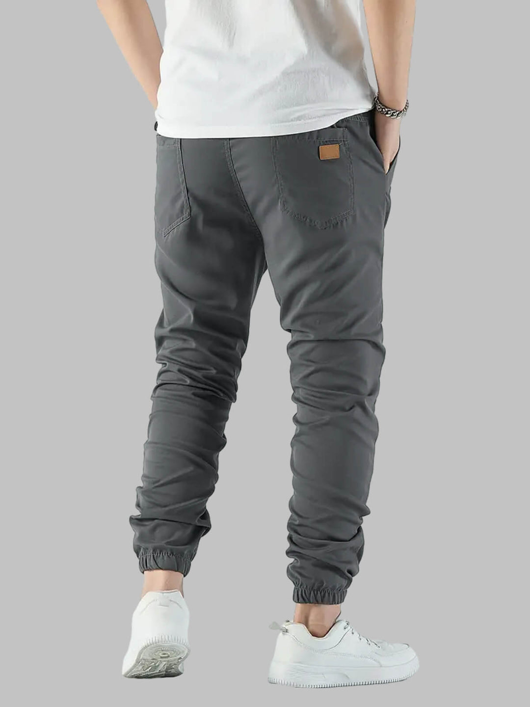 Men's Classic Elastic Waist Leggings Casual Pants