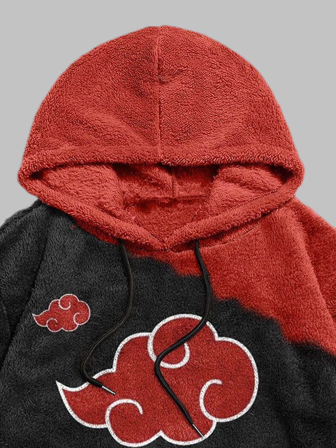 Men's Cloud Print Fleece Hoodie