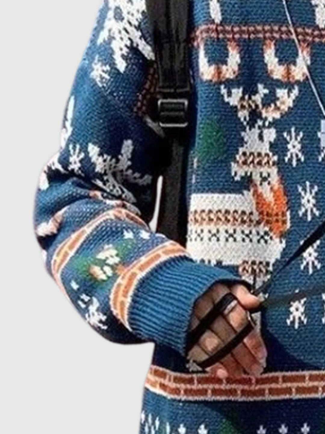Men's Christmas Winter Deer Warm Sweater