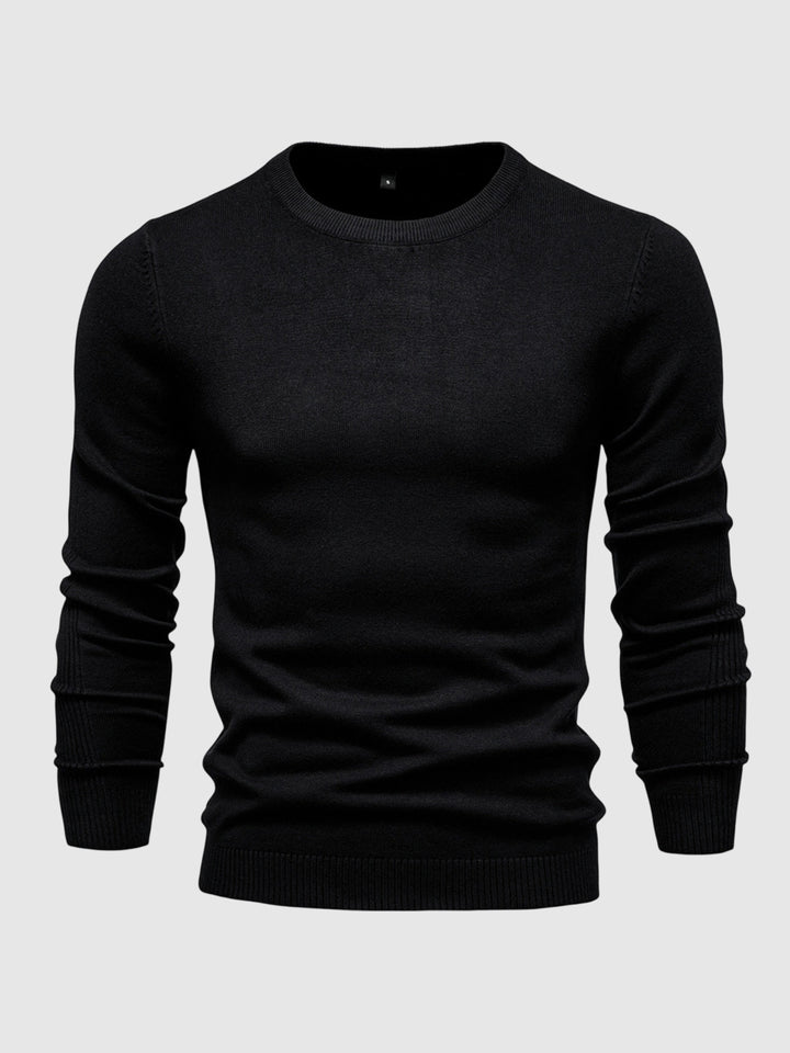 Men's casual crew neck slim fit sweater