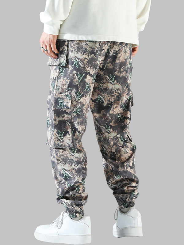 Men's Camouflage Casual Pocket Cargo Pants