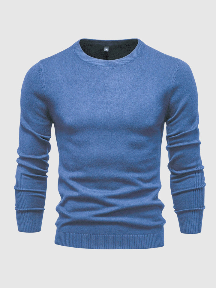 Men's casual crew neck slim fit sweater